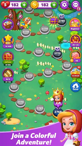 Lollipop: Sweet Taste Match 3 ڈاؤن لوڈ کریں – بہترین پزل گیم - Screenshot 31