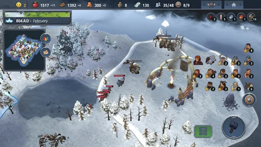 Northgard ڈاؤن لوڈ کریں – اینڈرائیڈ پر بہترین حکمت عملی کا کھیل - Screenshot 7