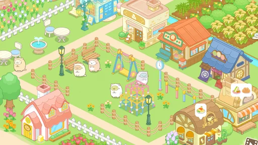 Sumikkogurashi Farm ڈاؤن لوڈ کریں – پیارا فارمنگ گیم اور سجاوٹ - Screenshot 4