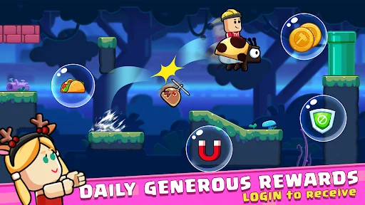 Super Bobby – Adventure Game ڈاؤن لوڈ کریں – کلاسک ایڈونچر - Screenshot 3