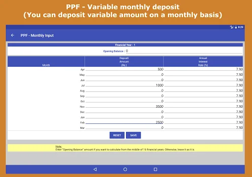 Financial Calculator India ڈاؤن لوڈ کریں – بہترین مالیاتی ٹولز - Screenshot 23