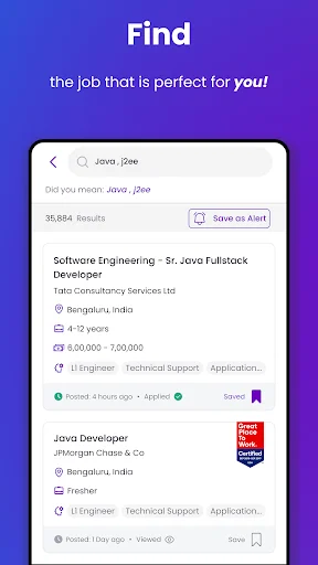 foundit (Monster) ڈاؤن لوڈ کریں – بہترین جاب سرچ ایپ - Screenshot 2