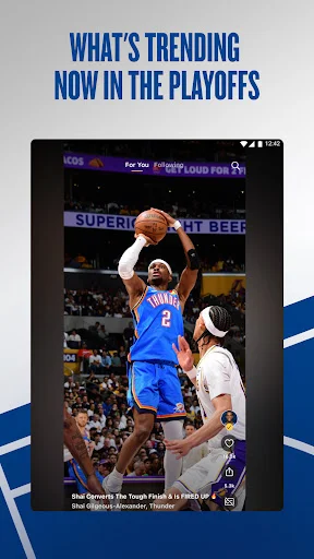 NBA: Live Games & Scores ڈاؤن لوڈ کریں – براہ راست NBA میچز دیکھیں - Screenshot 18