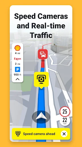 Sygic GPS Navigation ڈاؤن لوڈ کریں – 3D آف لائن نقشے اور اینڈرائیڈ آٹو - Screenshot 3