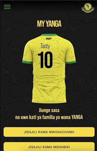 Yanga SC ایپ ڈاؤن لوڈ کریں – ینگ افریقن کلب کی تازہ ترین اپ ڈیٹس - Screenshot 7