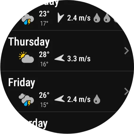 Windy.com – Weather Forecast ڈاؤن لوڈ کریں – درست موسم کی پیش گوئی - Screenshot 23