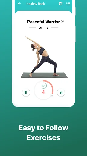 Yoga Poses ایپ ڈاؤن لوڈ کریں – ابتدائی افراد کے لیے بہترین یوگا - Screenshot 5
