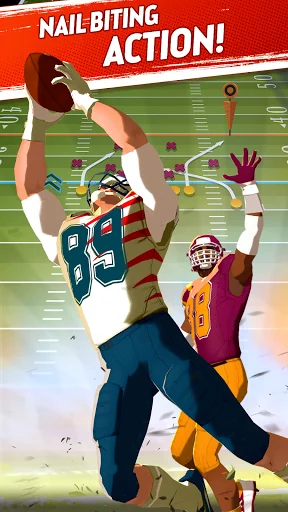Rival Stars College Football ڈاؤن لوڈ کریں – بہترین فٹ بال مینجمنٹ گیم - Screenshot 6