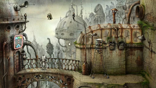 Machinarium ڈاؤن لوڈ کریں – روبوٹ سٹی ایڈونچر گیم پلے - Screenshot 13