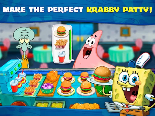 SpongeBob: Krusty Cook-Off ڈاؤن لوڈ کریں – بہترین کوکنگ گیم - Screenshot 10