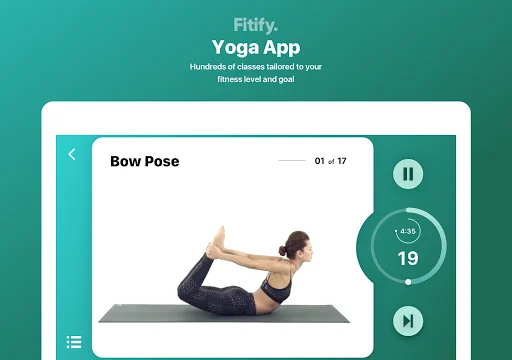 Yoga Poses ایپ ڈاؤن لوڈ کریں – ابتدائی افراد کے لیے بہترین یوگا - Screenshot 8