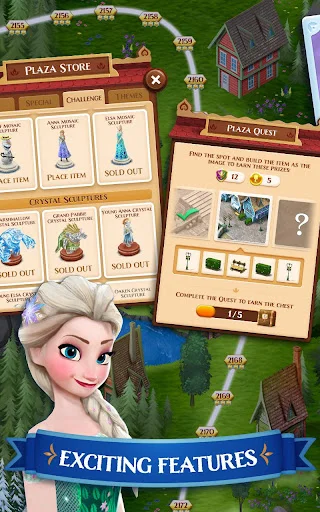 Disney Frozen Free Fall ڈاؤن لوڈ کریں – پہیلی کا دلچسپ کھیل - Screenshot 15